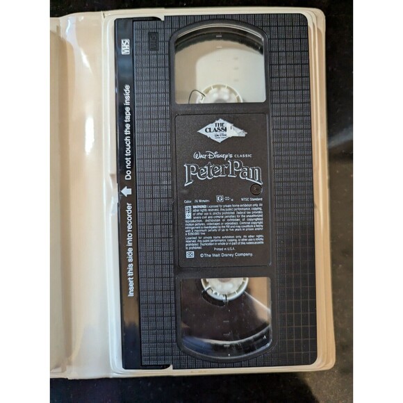 WALT DISNEY PETER PAN BLACK DIAMOND 1990  VHS CLAMSHELL - Picture 10 of 12